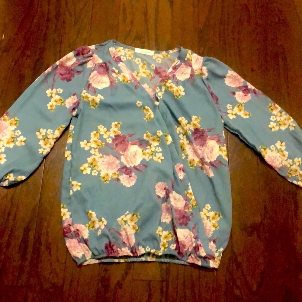Beautiful floral blouse